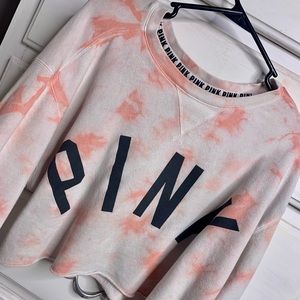 PINK cropped sweater